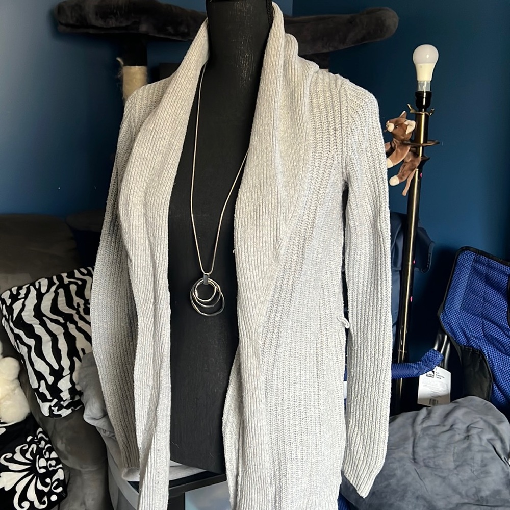 Grey Cardigan